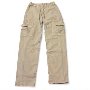 American Eagle Outfitters Men's Khaki Cargo Pants